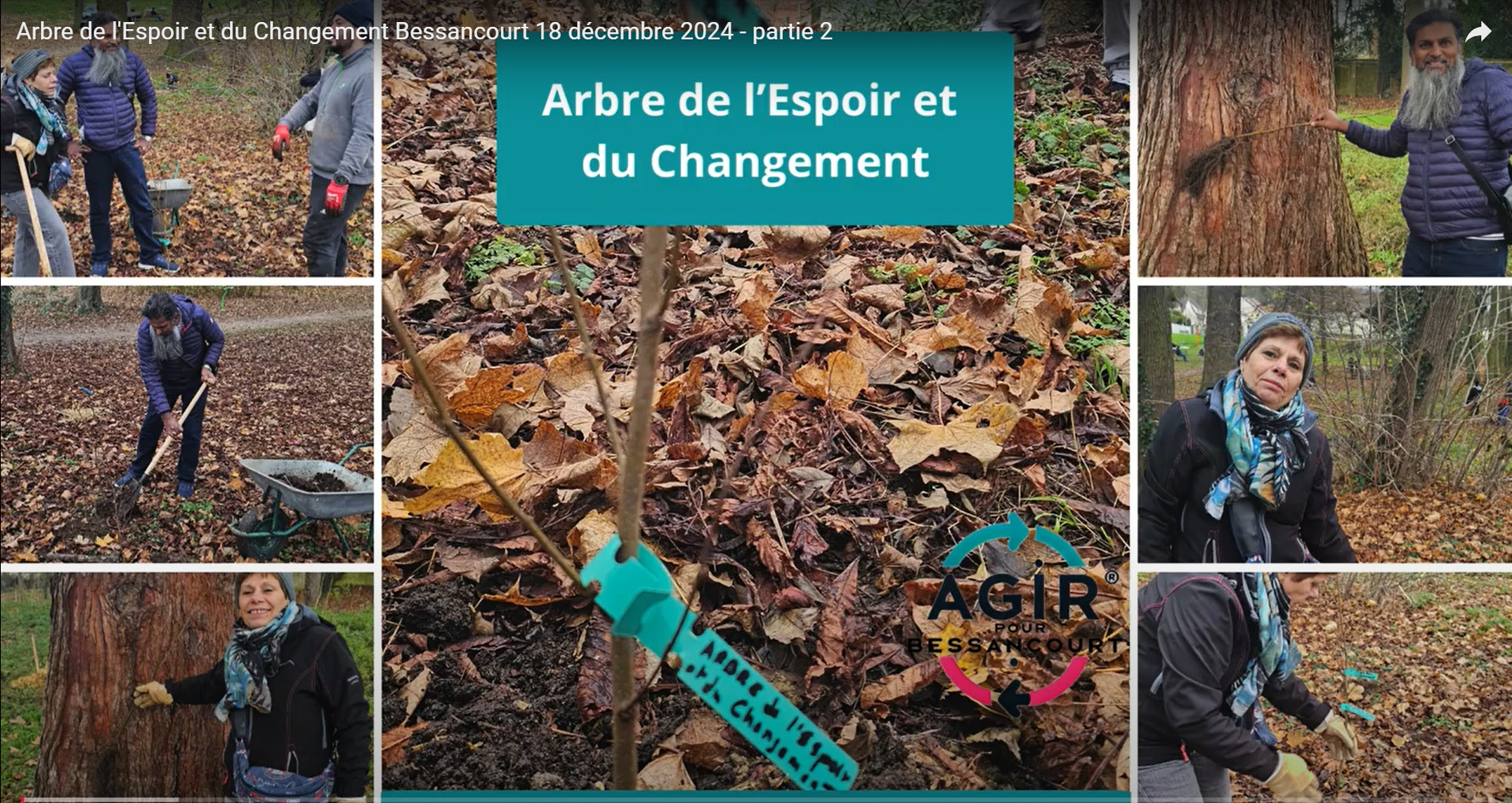 L'arbre de l'Espoir et du Changement
