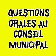 Questions Orales du Conseil Municipal du 12 décembre 2024