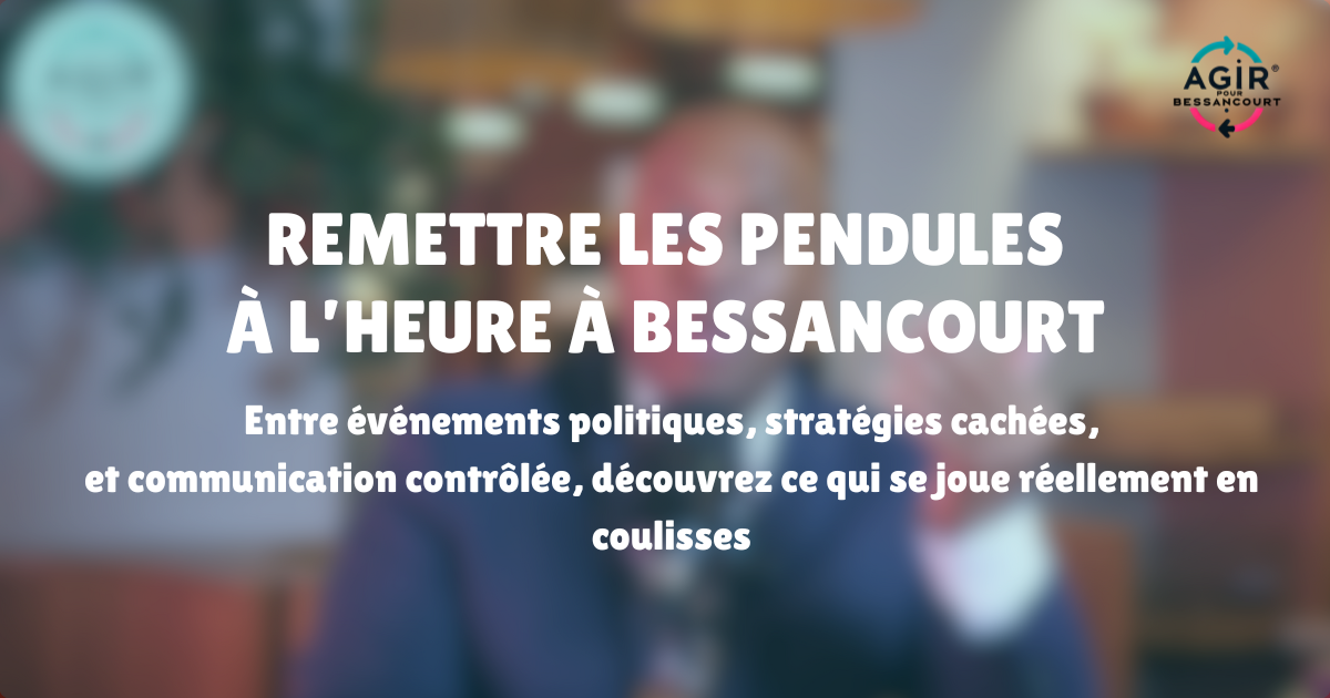 📰 Bessancourt : remettre les pendules à l’heure – Notre nouvelle vidéo